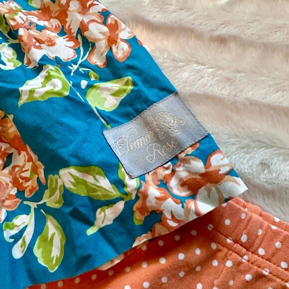 Eleanor Rose Floral Set Size 4-5 - Picture 4 of 9